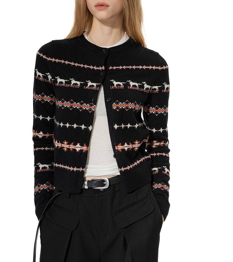 🖤 Retro Rebel Knit Cardigan